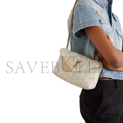 YSL TOY PUFFER IN LAMBSKIN 7477581EL079207 (23*15.5*8.5cm)